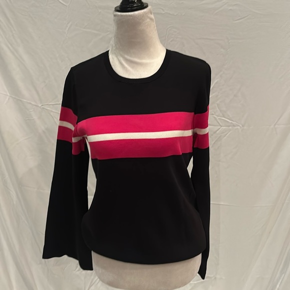 Bar III Crew neck striped sweater - Picture 1 of 5